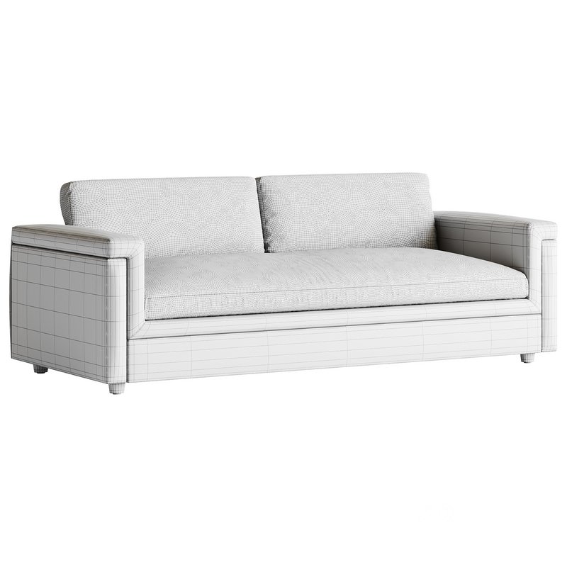 CEVA LIGHT BLUE PERFORMANCE VELVET SLEEPER SOFA Image 20