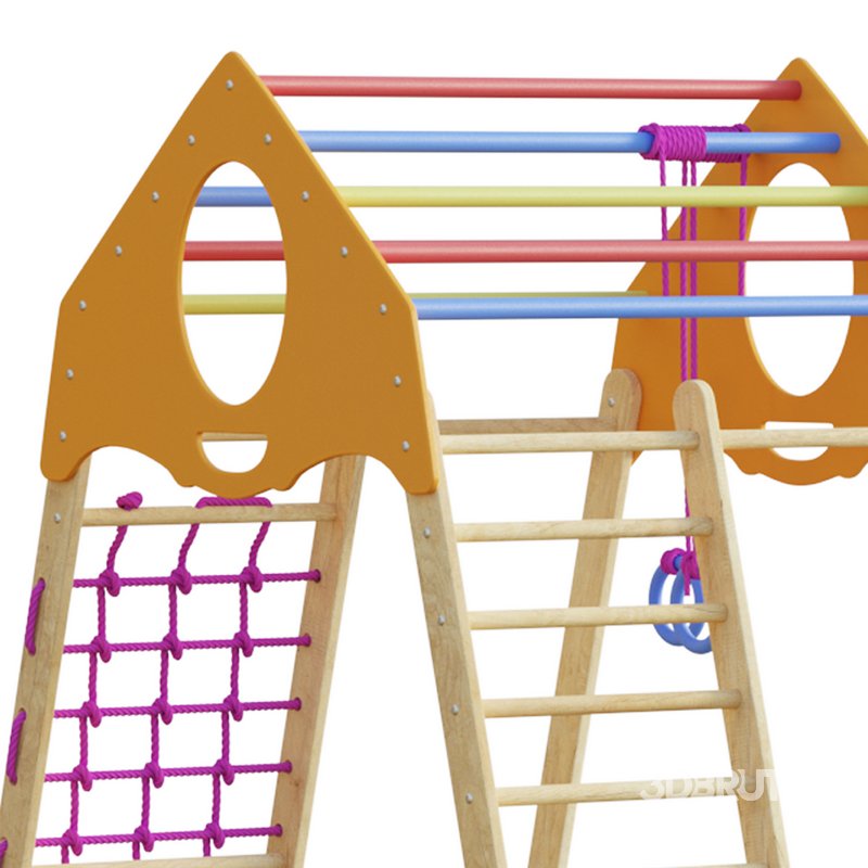 Childrens sports bunk BambinoWood Plus Image 3