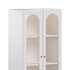 Cabinet Included White Closed Back Wooden Standard Bookcase 2 - Thumbnail 2