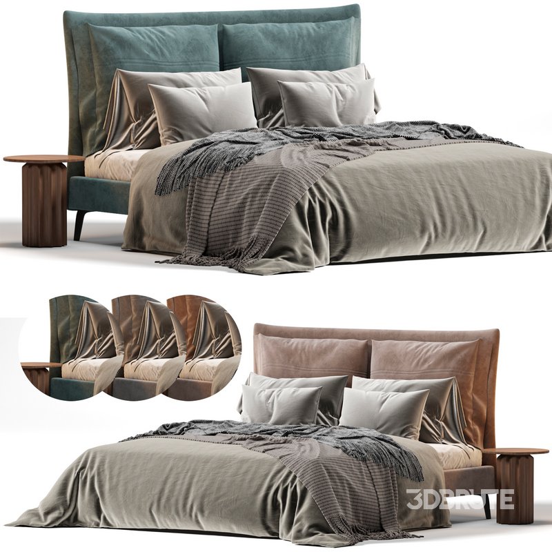 Soft bed by AiYAInteriors Image 2