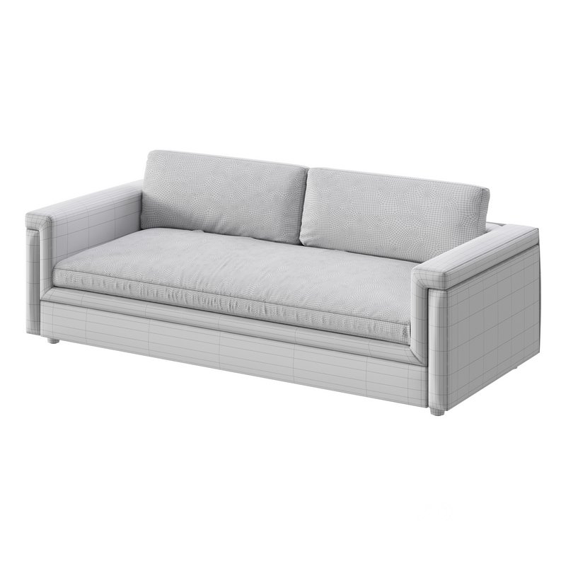 CEVA LIGHT BLUE PERFORMANCE VELVET SLEEPER SOFA Image 22
