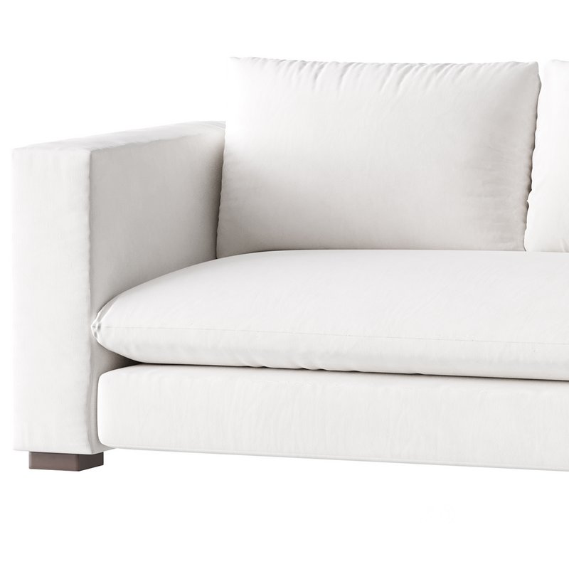 DESEO COPPER BROWN PERFORMANCE VELVET SOFA Image 2