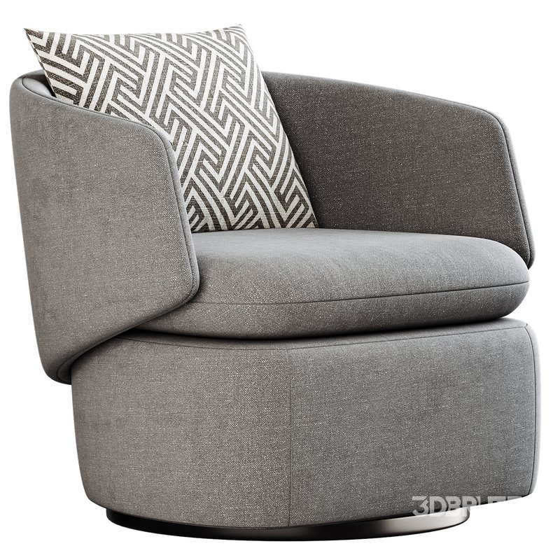 Crescent armchair by West Elm Image 2