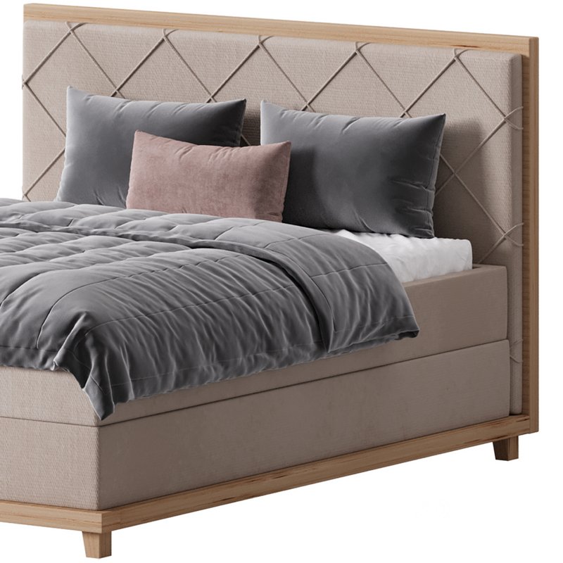 Casa Padrino luxury double bed natural Image 2