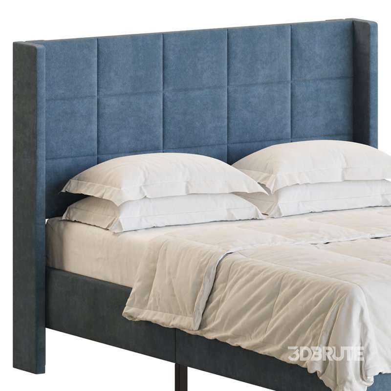 Padded adult double bed Image 2
