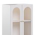 Cabinet Included White Closed Back Wooden Standard Bookcase - Thumbnail 2