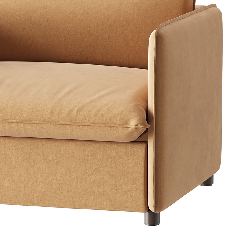 CORROY WHITE PERFORMANCE FABRIC CHAIR AND A HALF Image 2