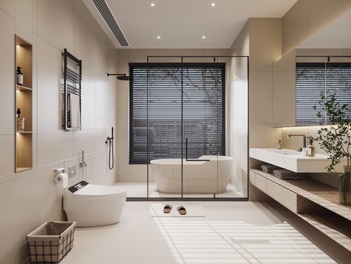 Modern bathroom