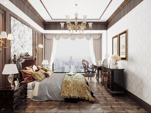 Modern bedroom