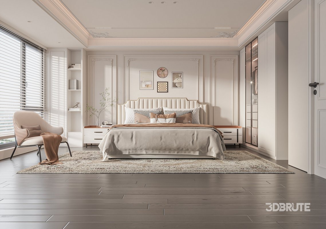 Modern bedroom Image 1