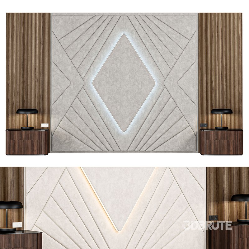 Wall Composition Bedroom 01 Image 1