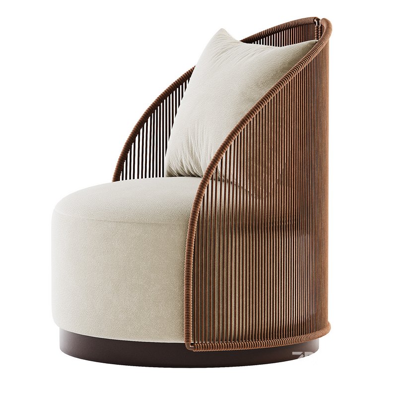 MILAN SWIVEL LOUNGE CHAIR Image 2