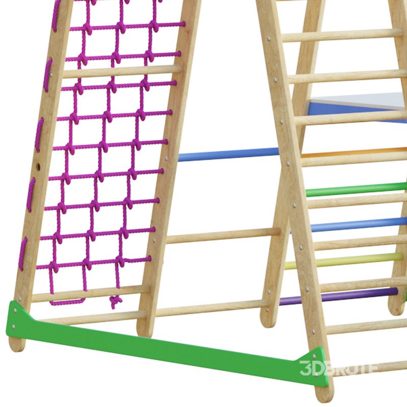 Childrens sports bunk BambinoWood Plus Image 4