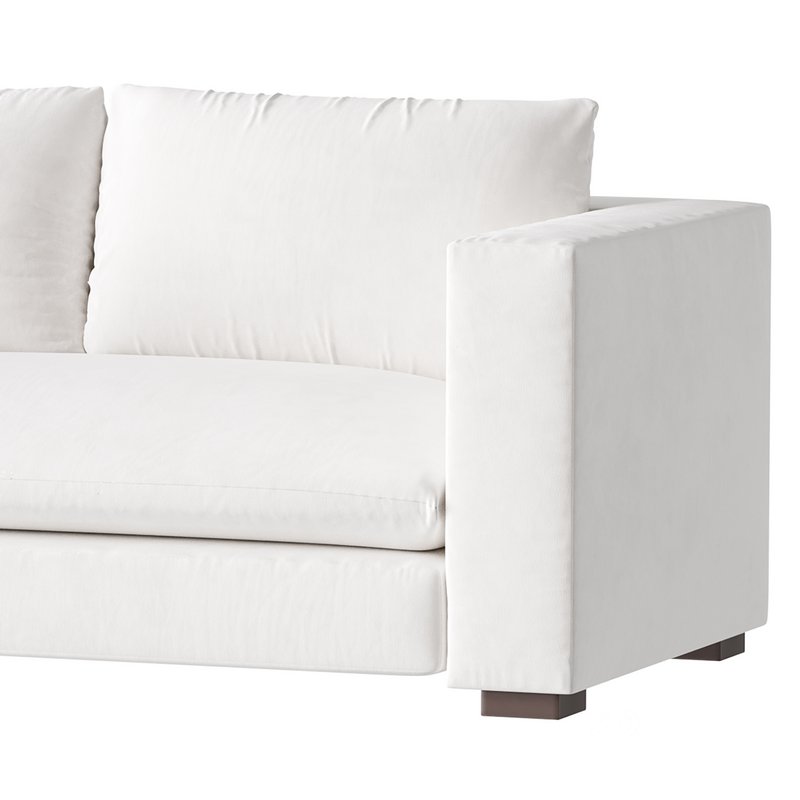 DESEO COPPER BROWN PERFORMANCE VELVET SOFA Image 3