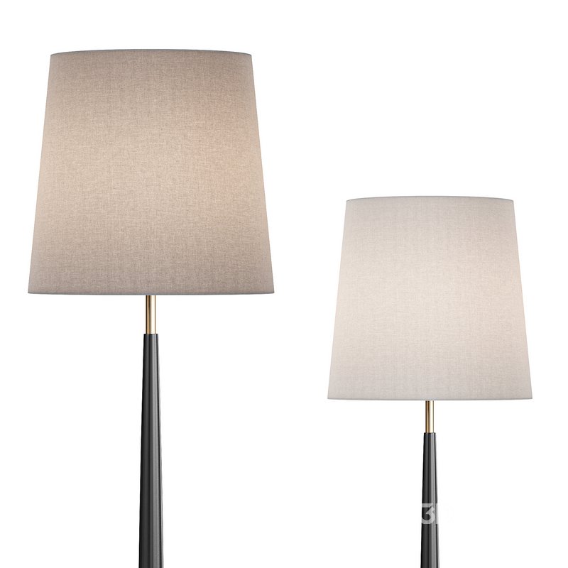 Beckett Leather Floor Lamp Image 4