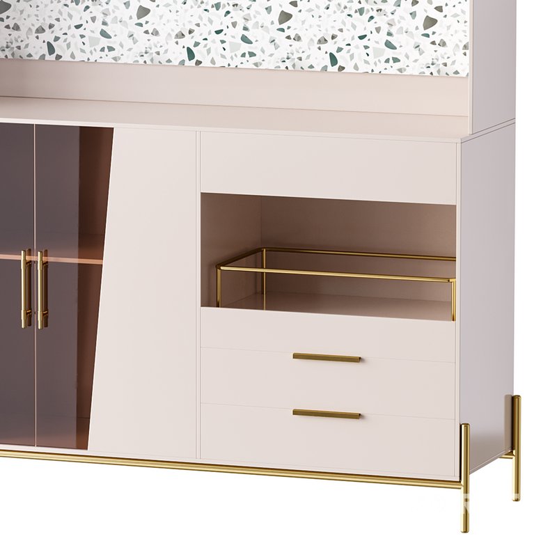 Cabinet with high shelves for the kitchen Image 3