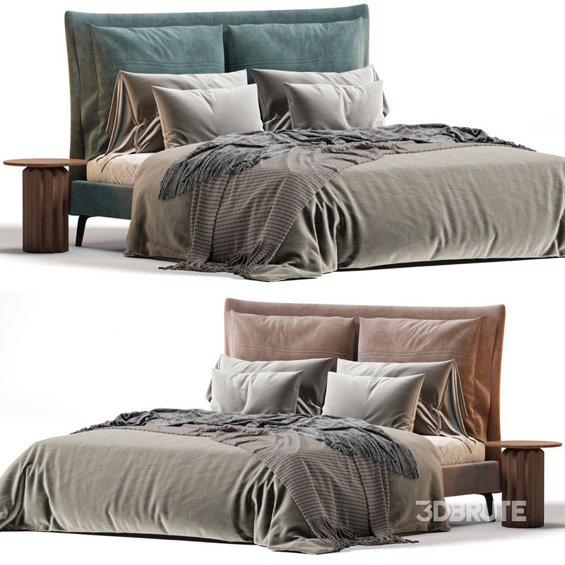 Soft bed by AiYAInteriors Image 3