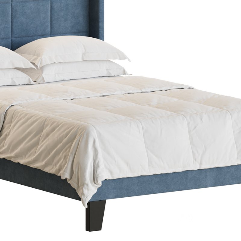Padded adult double bed Image 3