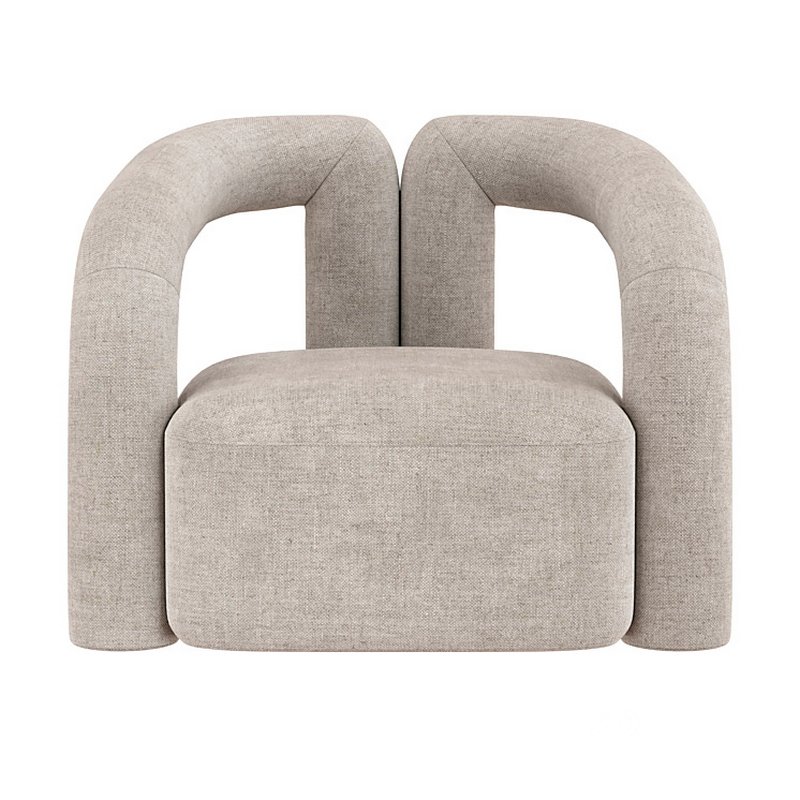 Nordic light lounge armchair Image 1