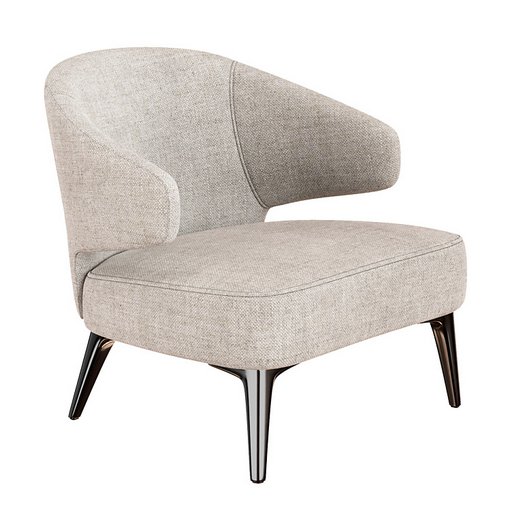 Aston armchairs by minotti
