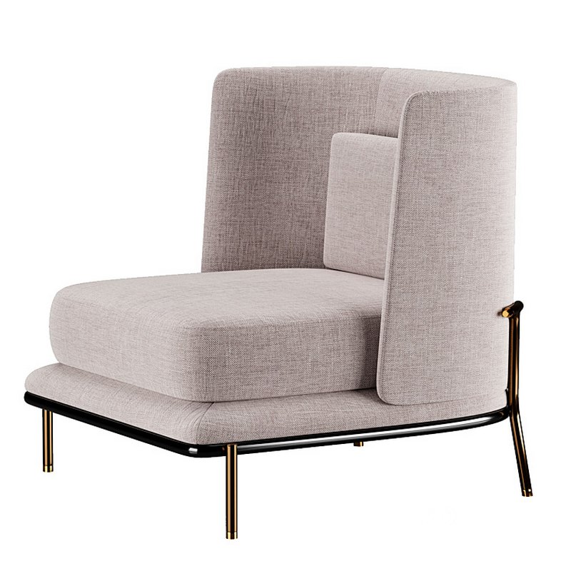 Gea armchair by Aster Image 4