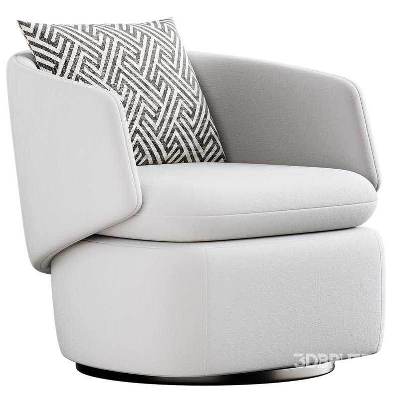 Crescent armchair by West Elm Image 4