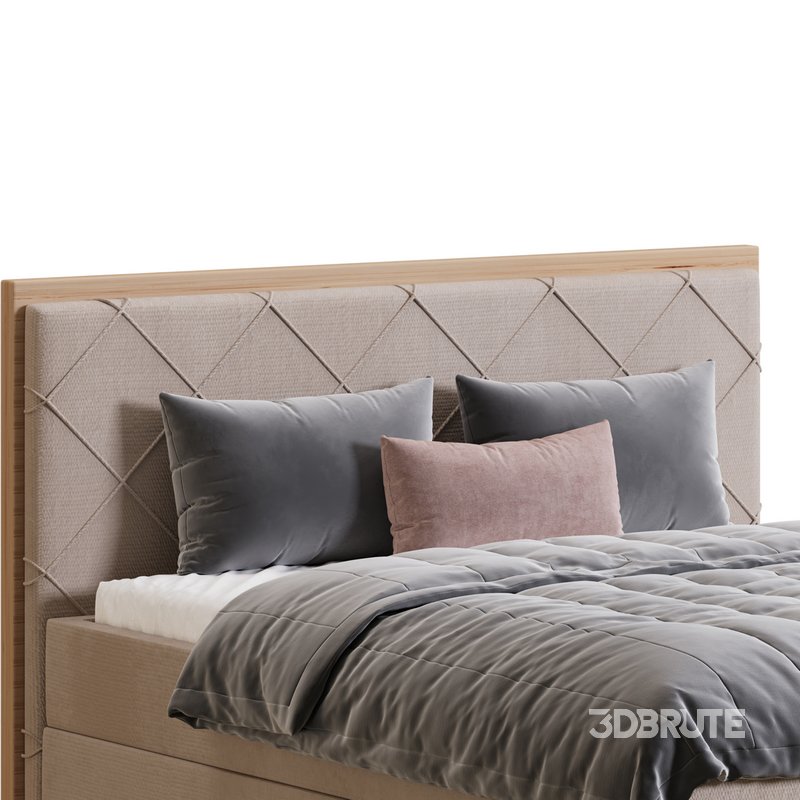 Casa Padrino luxury double bed natural Image 3