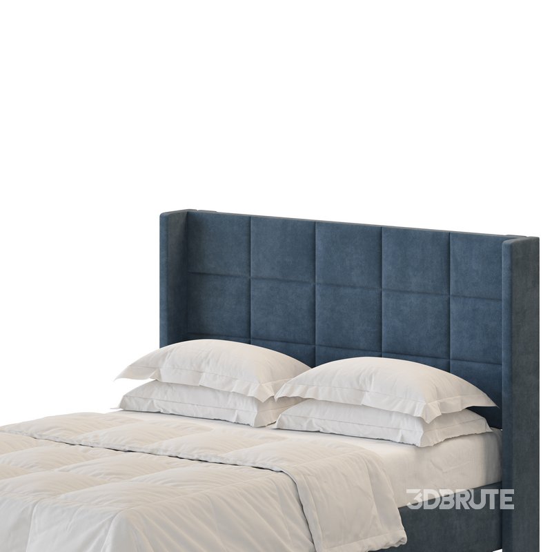 Padded adult double bed Image 4