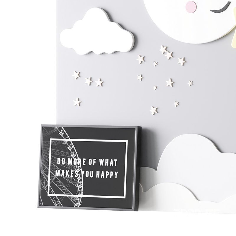 Decorative wall panel for children 02 Image 4