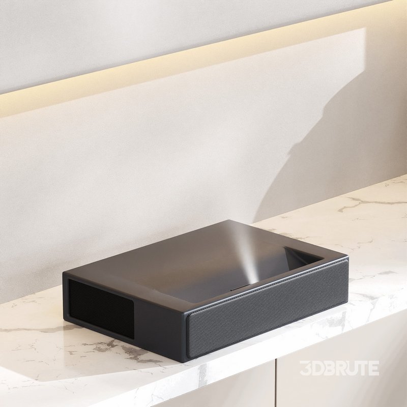 TV wall with Xiaomi laser projector Image 4