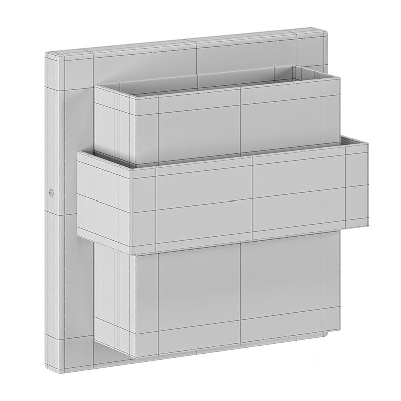 Atanasie Aluminum LED Flush Mounted Sconce Image 4