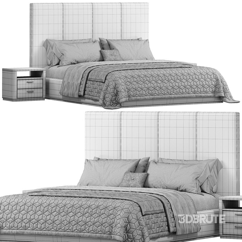 H KING QUEEN BED 600 by Adrianahoyos Image 4