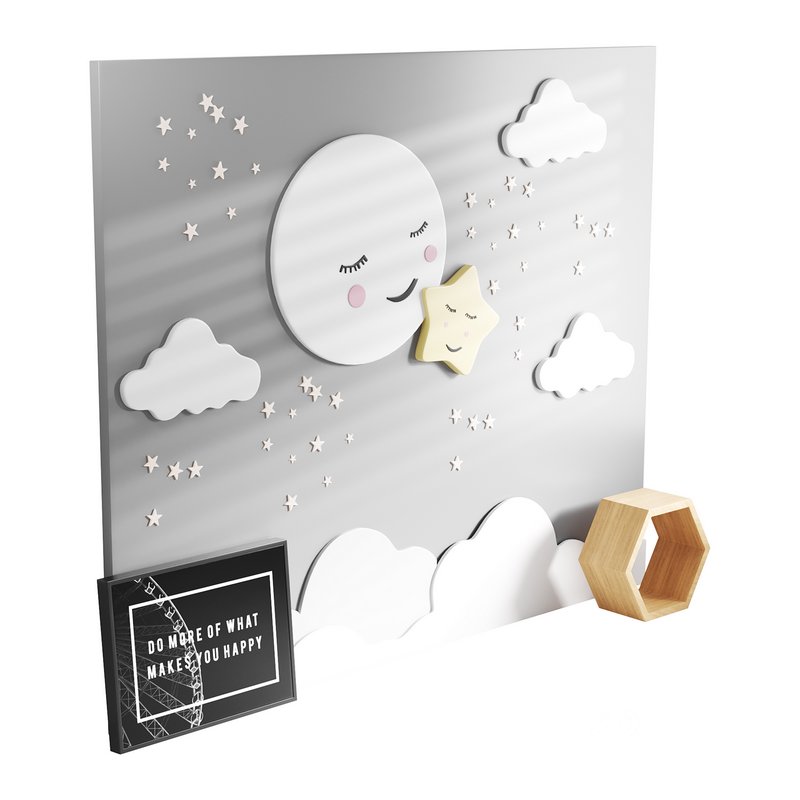 Decorative wall panel for children 02 Image 5