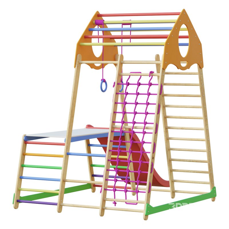 Childrens sports bunk BambinoWood Plus Image 5