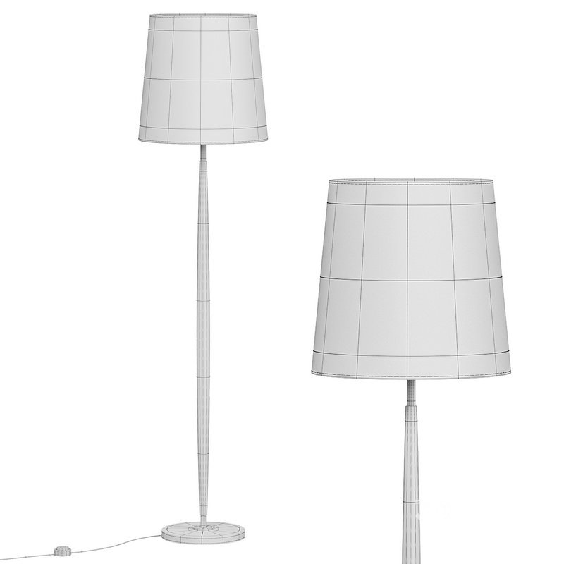 Beckett Leather Floor Lamp Image 5