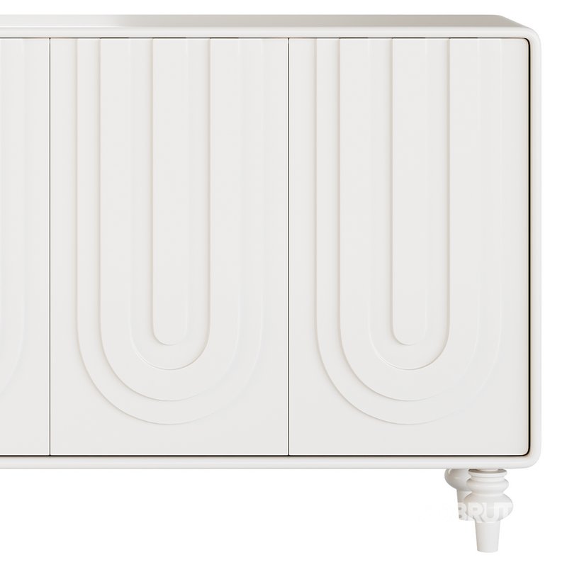 Cream style shoe cabinet Image 5