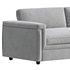 CEVA LIGHT BLUE PERFORMANCE VELVET SLEEPER SOFA - Thumbnail 5