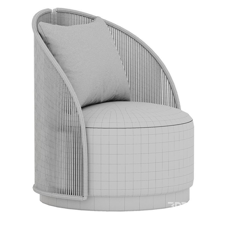 MILAN SWIVEL LOUNGE CHAIR Image 5