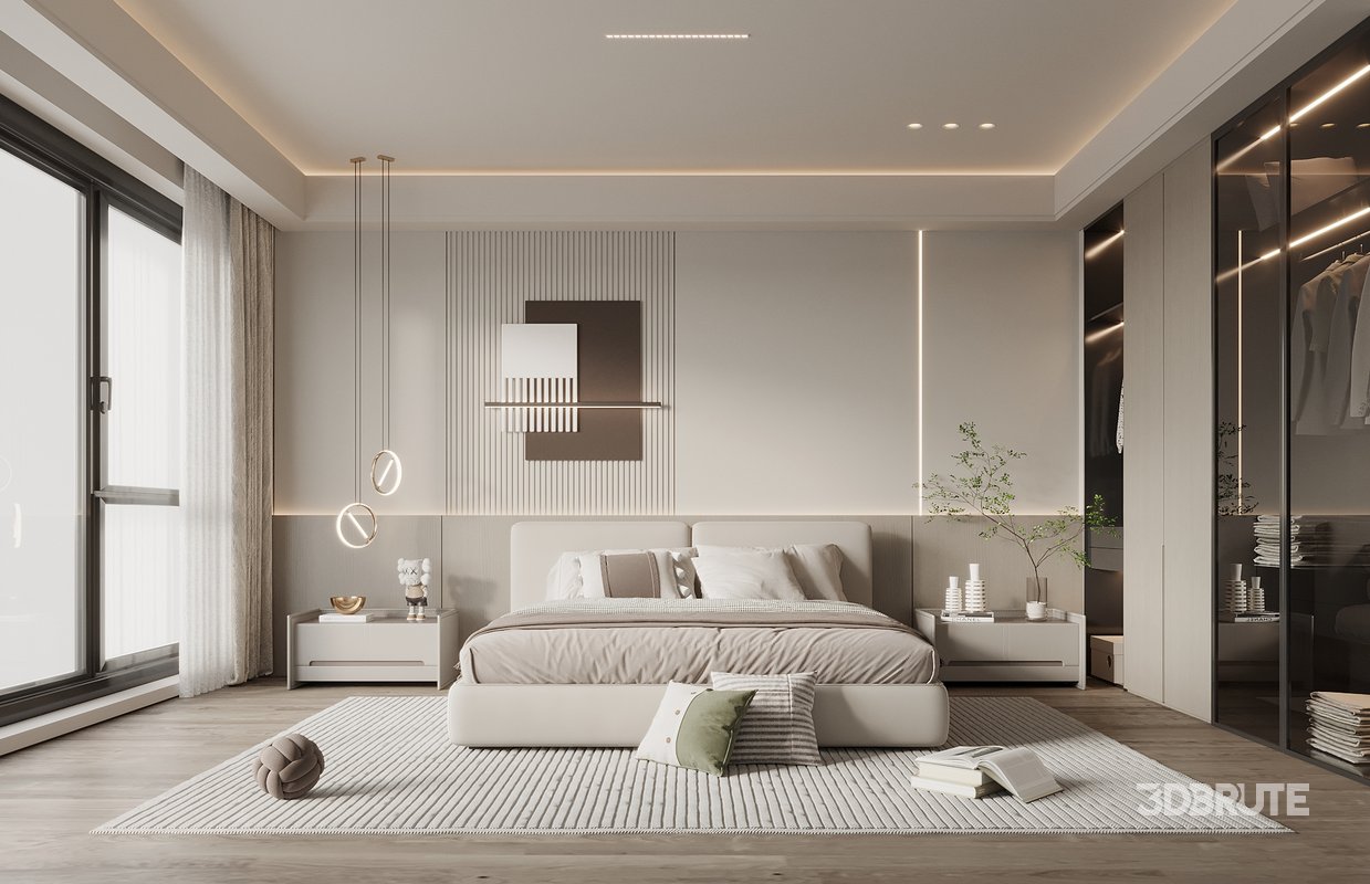 Modern bedroom Image 1