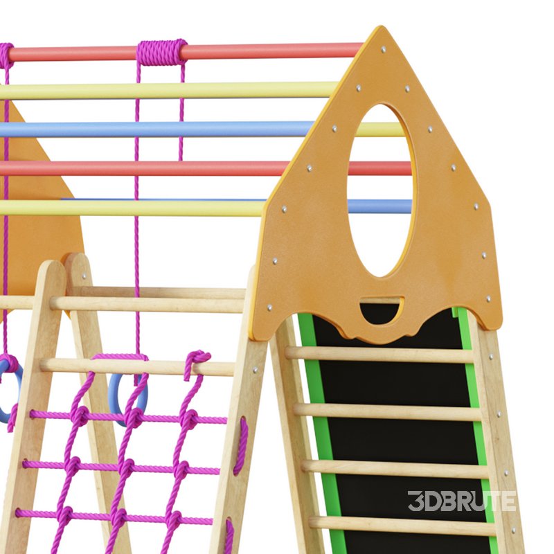 Childrens sports bunk BambinoWood Plus Image 6