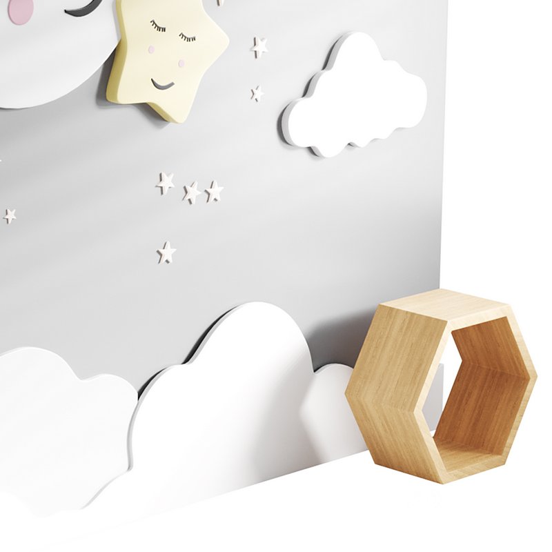 Decorative wall panel for children 02 Image 7