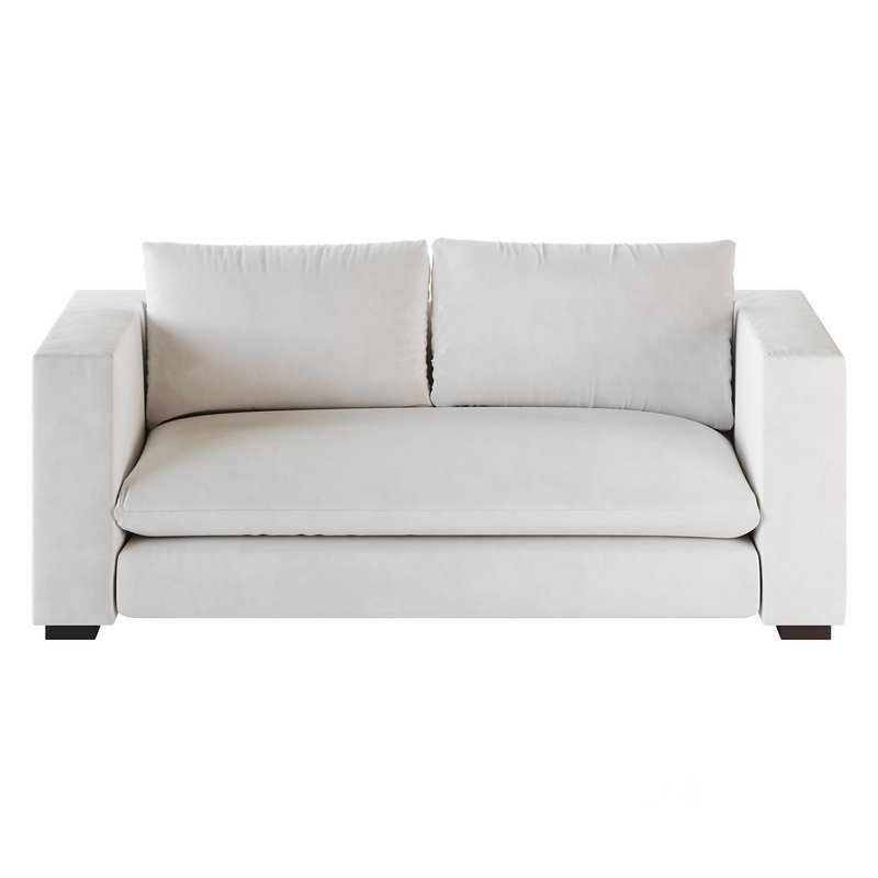 DESEO COPPER BROWN PERFORMANCE VELVET SOFA Image 8