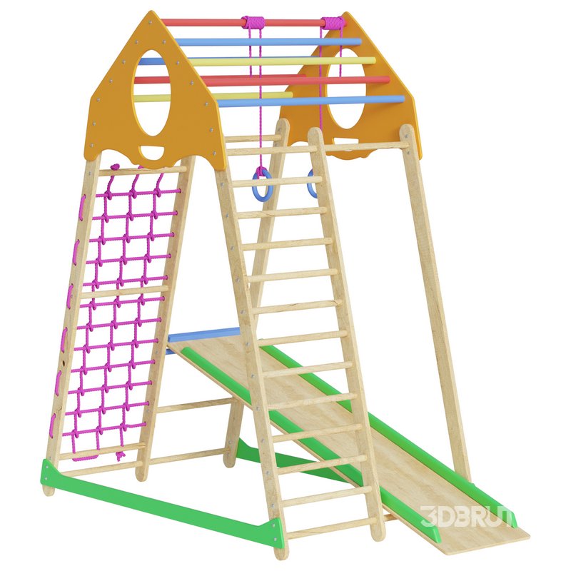 Childrens sports bunk BambinoWood Image 7