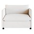 CORROY WHITE PERFORMANCE FABRIC CHAIR AND A HALF - Thumbnail 7