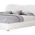 DIANA WHITE BOUCLE QUEEN BED BY ROSS CASSIDY - Thumbnail 7