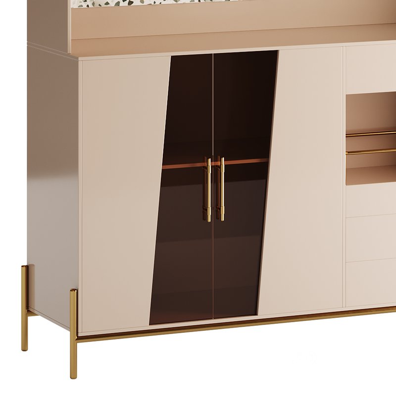 Cabinet with high shelves for the kitchen Image 8