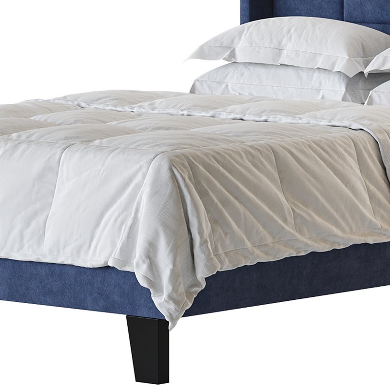Padded adult double bed Image 8