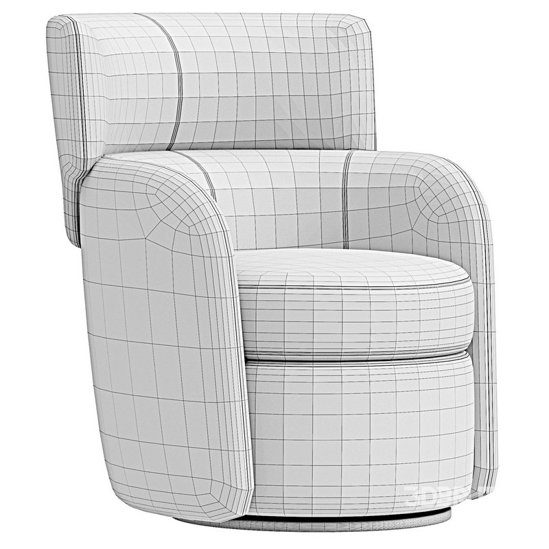 Ditre Italia Claire Swivel Armchair Image 2