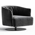 DIGA Swivel armchair By NICOLINE - Thumbnail 1