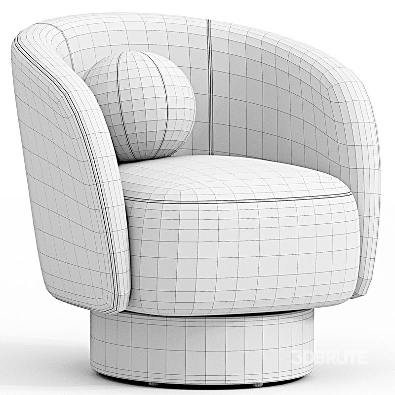 Armchair Chaise Pivotante Modern Image 2